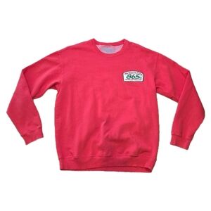 Morgan Wallen 865 One Night At a Time Tour Merch Sweatshirt Sz M Crewneck Red